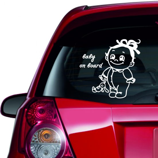 Car sticker - Baby on board 53